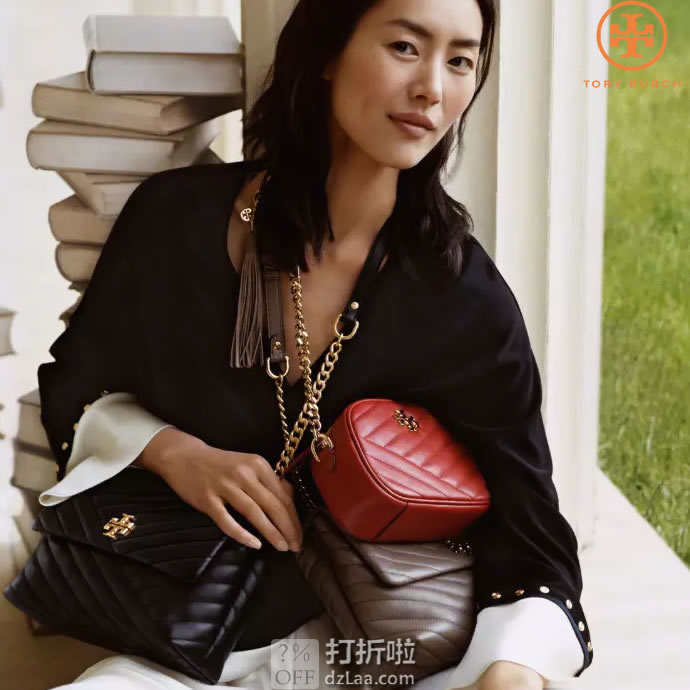 TORY BURCH 汤丽柏琦 KIRA 羊皮相机包 斜挎小方包 优惠码6折后海淘免运费直邮到手¥2160 三色可选