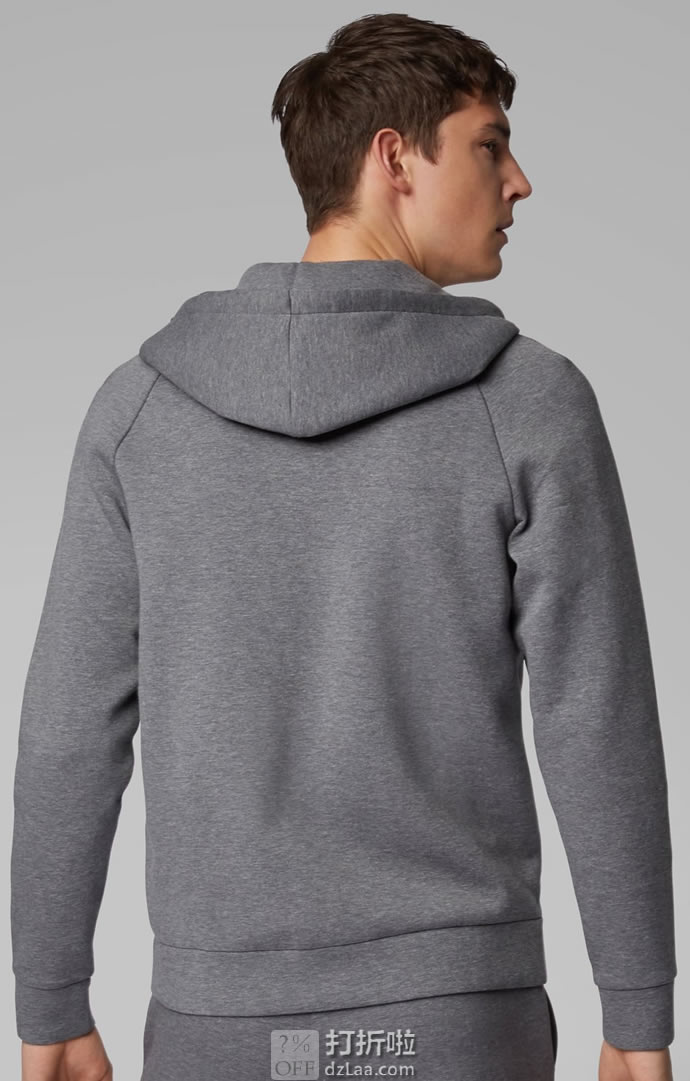 BOSS Green 雨果博斯 绿标 Saggy 男式连帽卫衣 L码4折.65 海淘转运到手约¥536