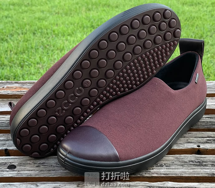 ECCO 爱步 Soft 7 柔酷7号 GTX防水 一脚套女式休闲鞋 35码2.2折.44 海淘转运到手约￥334