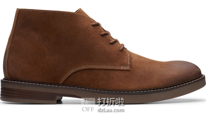 Clarks 其乐 Paulson 男式中帮短靴 2.7折.82起 海淘转运到手约￥294