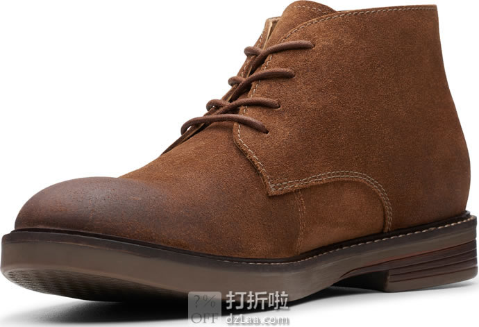 Clarks 其乐 Paulson 男式中帮短靴 2.7折.82起 海淘转运到手约￥294