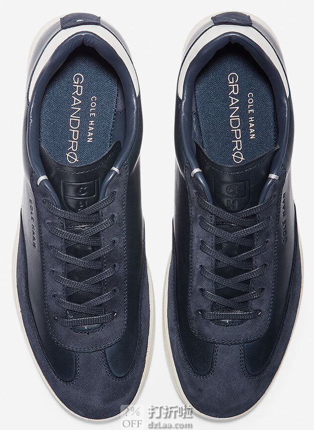 码全 Cole Haan 可汗 Grandpro Turf 男式休闲板鞋 5折.95 海淘转运到手约￥638