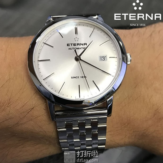 Eterna 绮年华 男式自动机械表 2700-41-10-1736 优惠码折后1.55秒杀史低 海淘转运关税补贴到手约¥2504