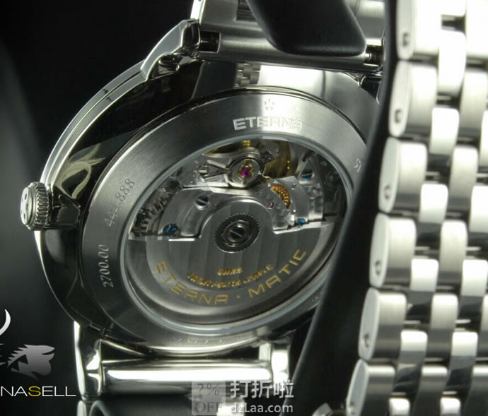 Eterna 绮年华 男式自动机械表 2700-41-10-1736 优惠码折后1.55秒杀史低 海淘转运关税补贴到手约¥2504