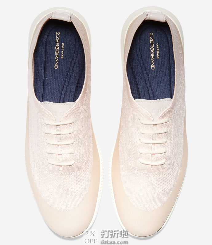 Cole Haan 可汗 2.Zerogrand 针织网面 布洛克风格 女式休闲鞋 39码2.4折.11 海淘转运到手约￥385