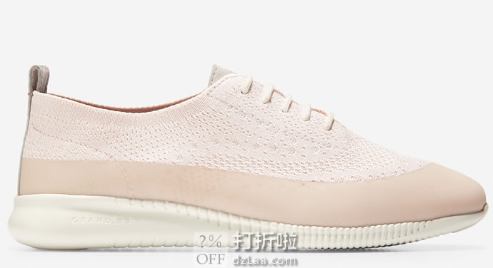 Cole Haan 可汗 2.Zerogrand 针织网面 布洛克风格 女式休闲鞋 39码2.4折.11 海淘转运到手约￥385