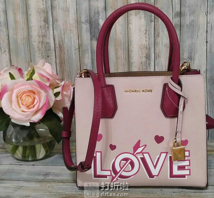 Michael Kors 迈克科尔斯 Mercer Love 女式中号手提包 4.5折2 海淘转运到手约￥828