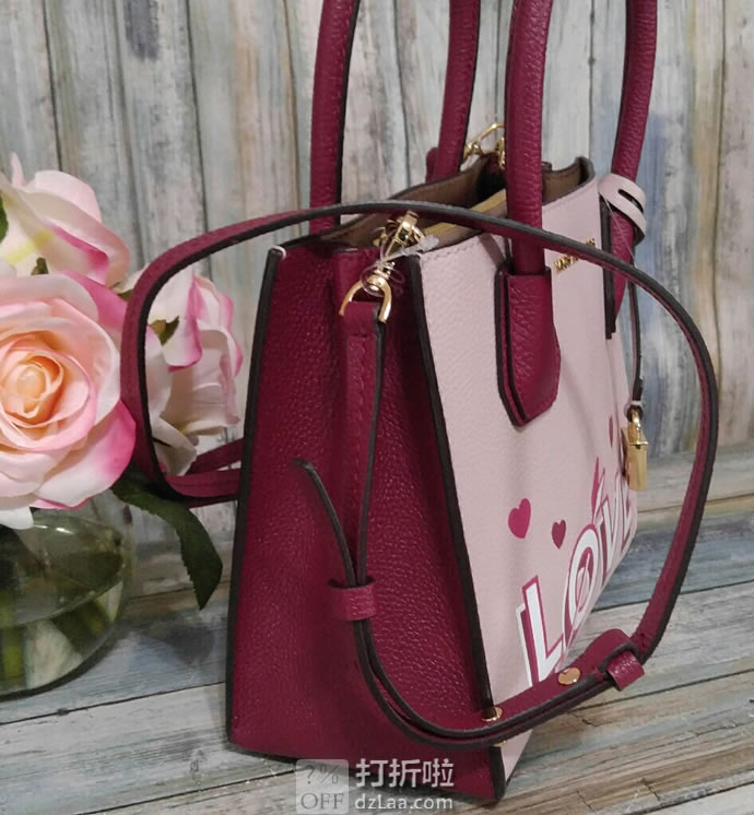 Michael Kors 迈克科尔斯 Mercer Love 女式中号手提包 4.5折2 海淘转运到手约￥828