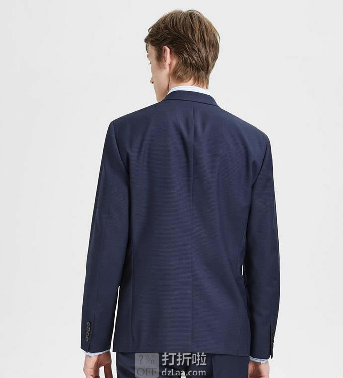 Theory 希尔瑞 Ganesvoort 全羊毛 男式西服 36码2.6折3.67 海淘转运到手约￥1156