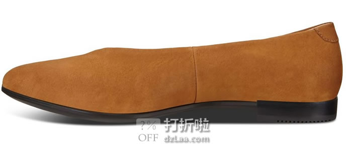 ECCO 爱步 Shape 型塑系列 浅口尖头低跟女式平底鞋 3.7折.37起 海淘转运到手约￥446