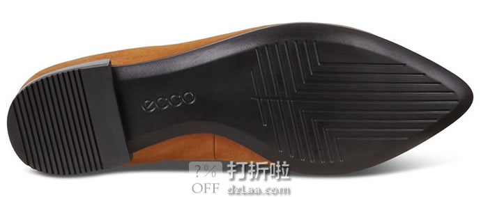 ECCO 爱步 Shape 型塑系列 浅口尖头低跟女式平底鞋 3.7折.37起 海淘转运到手约￥446