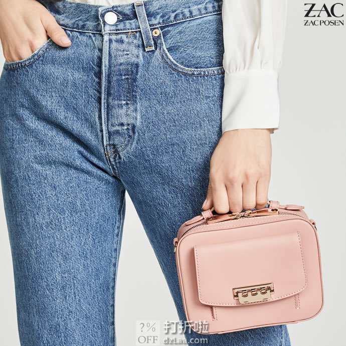 ZAC Zac Posen 扎克·珀森 Earthette Small Box 女式单肩包 小方包 3折.02 海淘转运到手约￥647