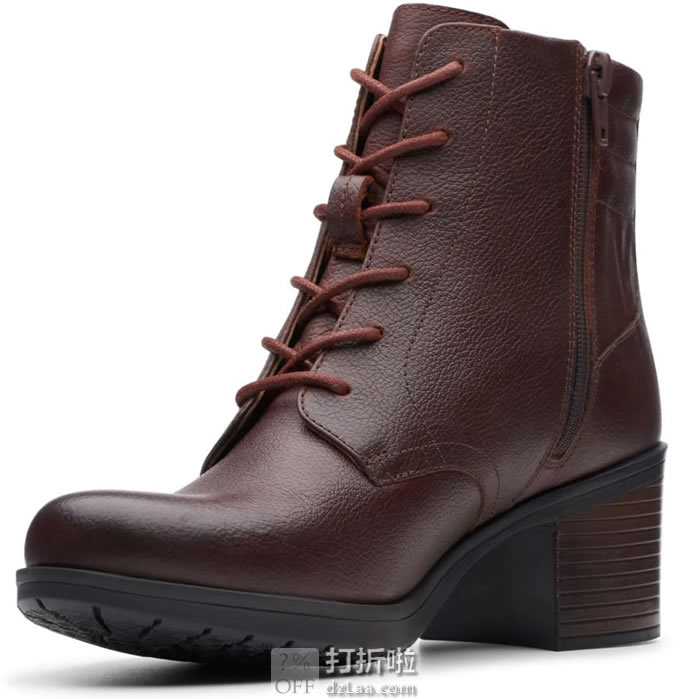 Clark 其乐 Hollis Jasmine 女式短靴 2.6折.8起 海淘转运到手约￥354