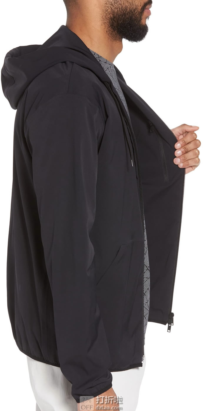 Theory 希尔瑞 Jacobson Neoteric 男式连帽休闲夹克 S码2.3折8.71 海淘转运到手约￥938