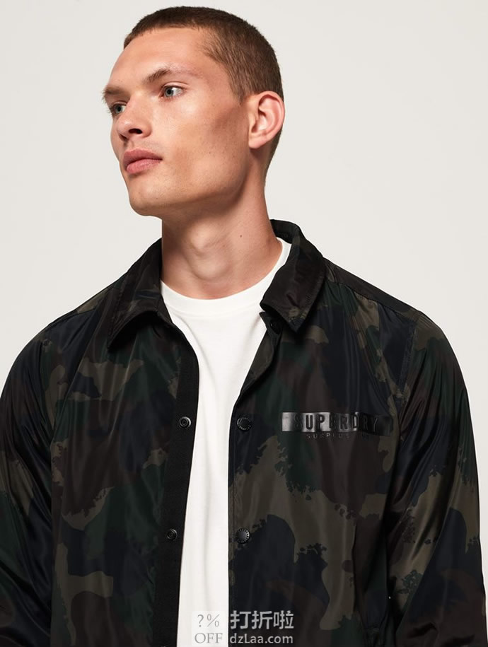 Superdry 极度干燥 Surplus Goods 迷彩男式夹克 3.1折.75 海淘转运到手约￥279