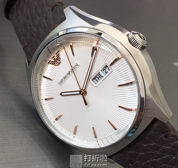 Armani 阿玛尼 AR1999 男式手表 2.7折.8 海淘转运关税补贴到手约¥493