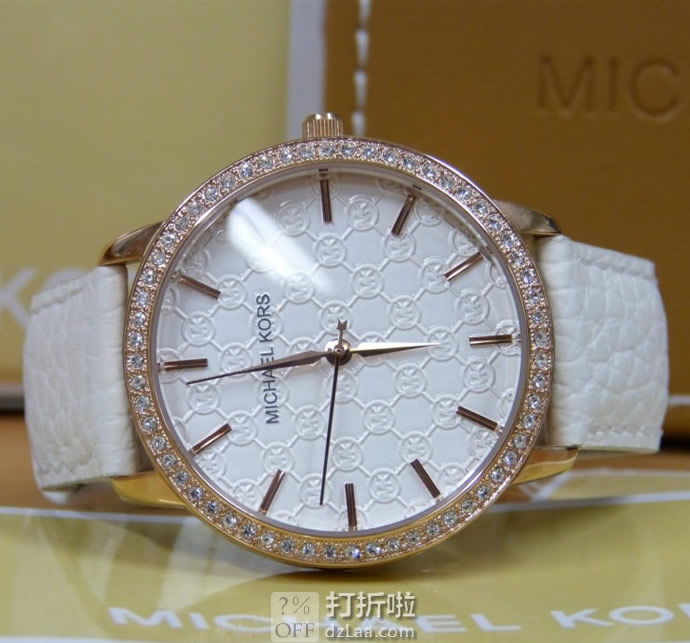 Michael Kors MK 迈克·科尔斯 MK2223 施华洛世奇水晶 女式时尚腕表 4.9折.98 海淘关税补贴转运到手约￥685