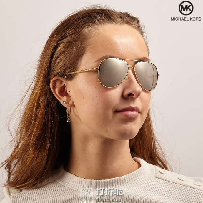 Michael Kors 迈克·科尔斯 MK5016 10245A 女式镜面太阳镜 3.2折.95 海淘转运到手约￥321