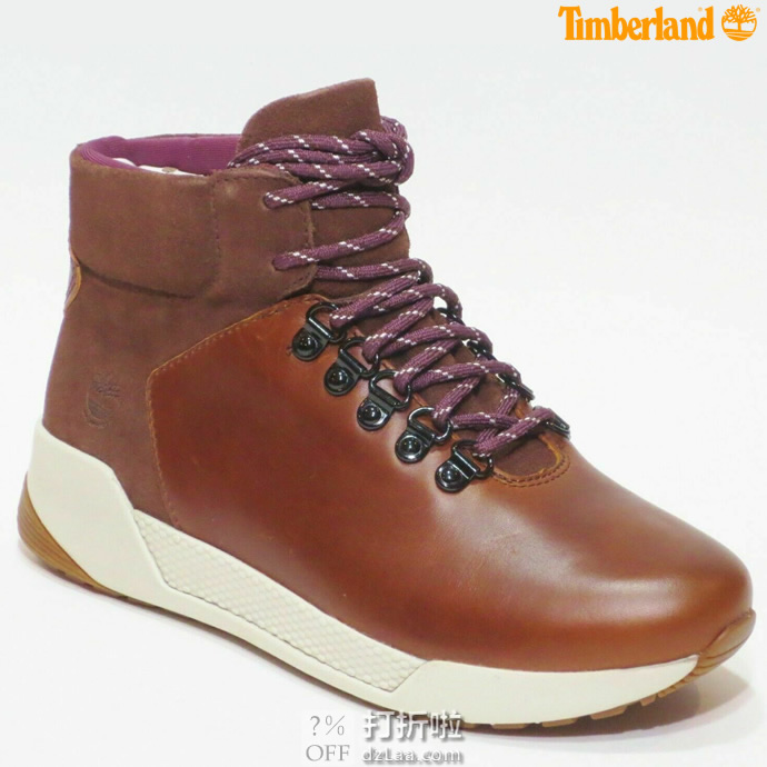 Timberland 添柏岚 Kiri Up 女式防水徒步靴 3.6折.95 海淘转运到手约￥572