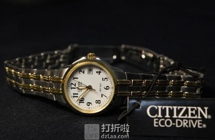 金盒特价 CITIZEN 西铁城 EW1544-53A 光动能 女式手表 3折.99 海淘转运关税补贴到手约￥659