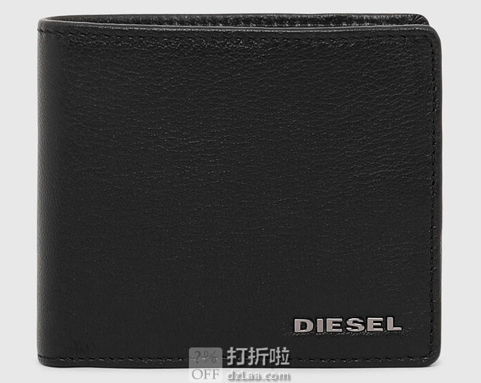Diesel 迪赛 HIRESH S 男式对折钱包 2.4折.93 海淘转运到手约￥156