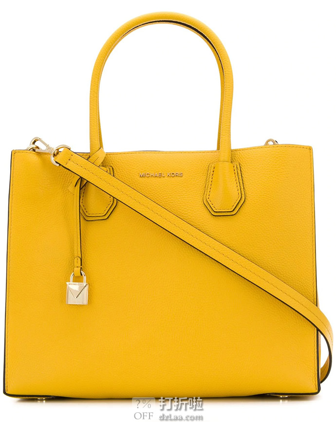 17日0点开始 MICHAEL KORS 迈克·科尔斯 Mercer MK 女式大号手提包 30F6GM9T3L 双重优惠折后￥443.0包邮包税 2色可选