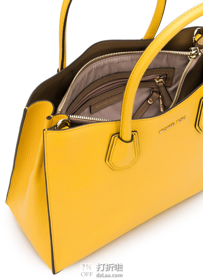 17日0点开始 MICHAEL KORS 迈克·科尔斯 Mercer MK 女式大号手提包 30F6GM9T3L 双重优惠折后￥443.0包邮包税 2色可选