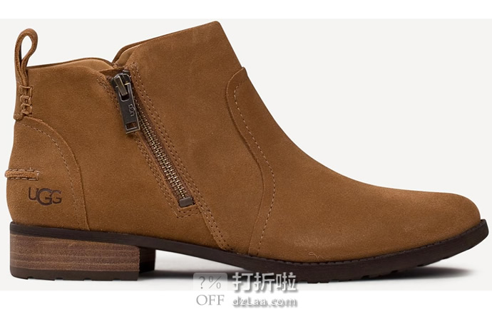 UGG  Aureo Ii 防水女式踝靴 4折.98 两色可选 海淘转运到手约￥481