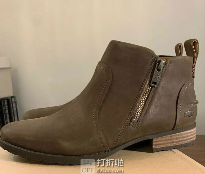 UGG  Aureo Ii 防水女式踝靴 4折.98 两色可选 海淘转运到手约￥481