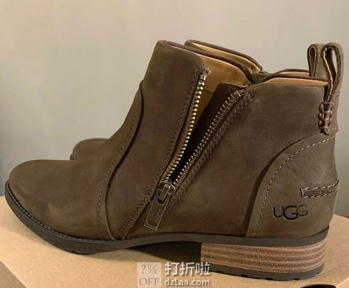 UGG  Aureo Ii 防水女式踝靴 4折.98 两色可选 海淘转运到手约￥481