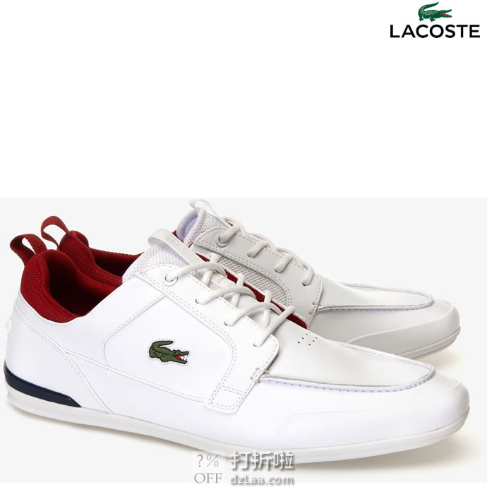 Lacoste 法国鳄鱼 Marina 男式板鞋 42.5码3.8折.93 海淘转运到手约¥369