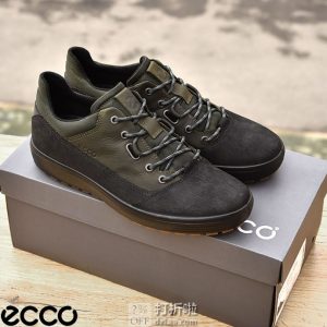 ECCO 爱步 Soft 7 柔酷7号 Tred Terrain 防水男式板鞋 39码3折$47.88 海淘转运到手约￥425