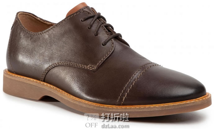 Clarks 其乐 Atticus Cap 男式牛津鞋 39.5码2.2折.92 海淘转运到手约￥279