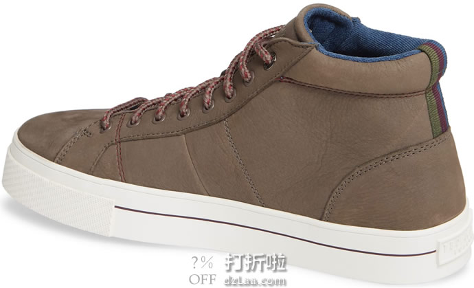 Ted Baker 泰德贝克 Perick 男式高帮板鞋 8码1.9折.02 海淘转运到手约￥314