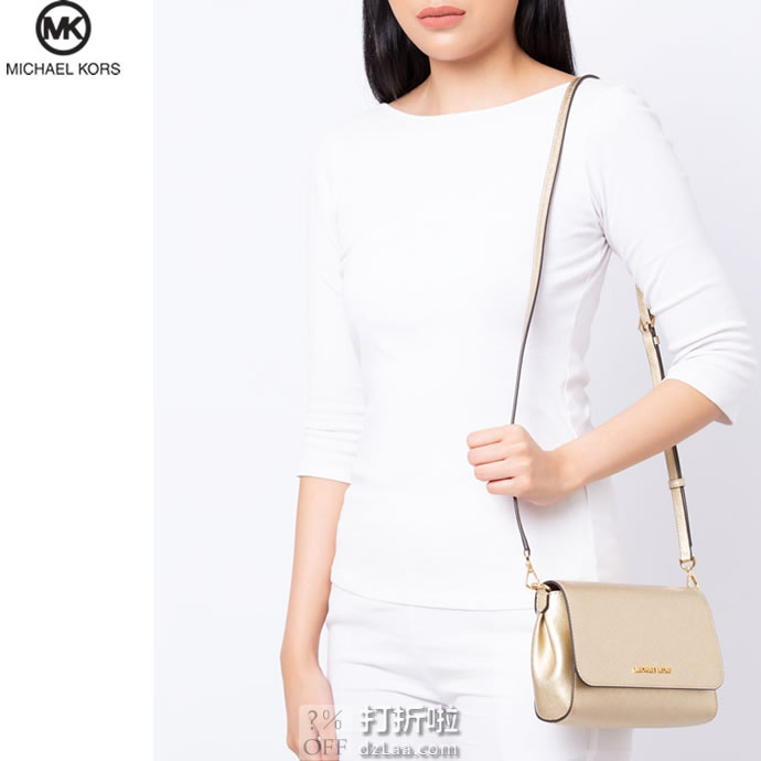 Michael Kors 迈克·科尔斯 Jet Set系列 MK 中号 女式挎包 2.3折 海淘转运到手约¥434
