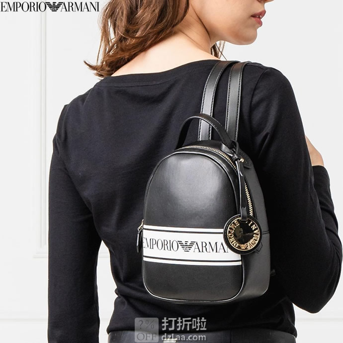 Emporio Armani 阿玛尼 迷你双肩包 2.9折.35 海淘转运到手约¥577