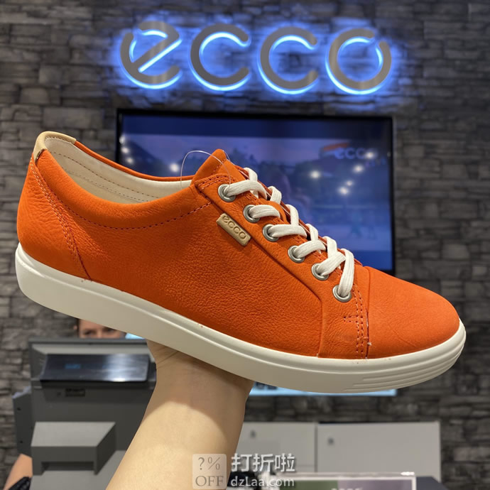 ECCO 爱步 SOFT 7 柔酷7号 女式休闲鞋 3.8折.9 海淘转运到手约￥505