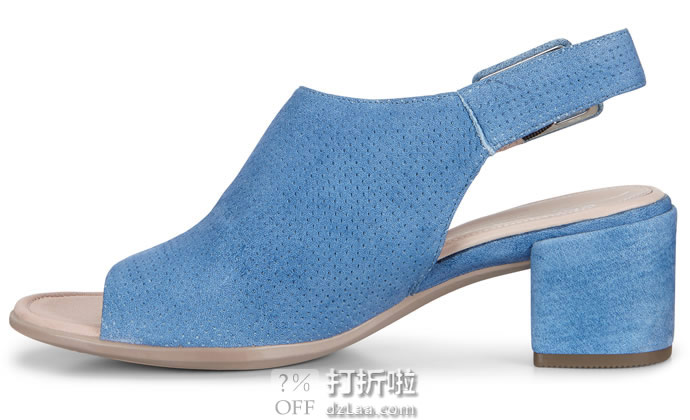 ECCO 爱步 Shape 35 型塑35系列 女式粗跟凉鞋 38码2.4折.5 海淘转运到手约¥356