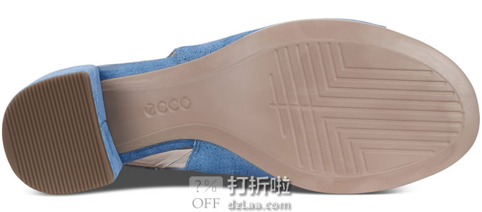 ECCO 爱步 Shape 35 型塑35系列 女式粗跟凉鞋 38码2.4折.5 海淘转运到手约¥356