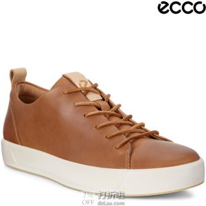 ECCO 爱步 Soft 8 LX 柔酷8号 男式板鞋 40码3.3折$66.61 海淘转运到手约￥551