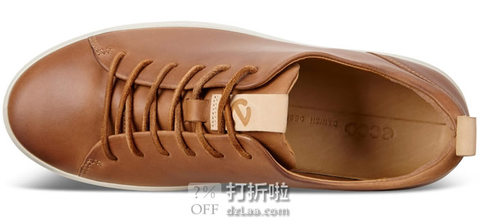 ECCO 爱步 Soft 8 LX 柔酷8号 男式板鞋 40码3.3折.61 海淘转运到手约￥551