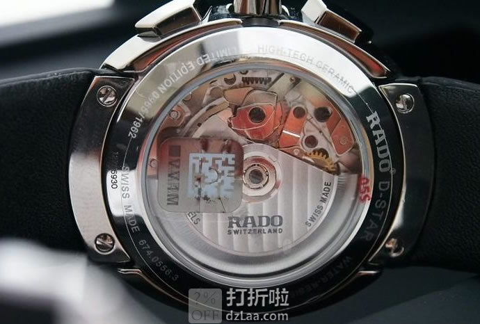 RADO 雷达表 帝星系列 自动机械计时 男式手表 R15556155 优惠码折后9史低 海淘转运关税补贴到手约￥5707