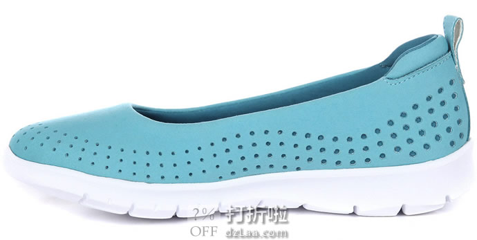 Clarks 其乐 Step Allena Sea 女式平底休闲鞋 37码2.5折.28 海淘转运到手约￥237