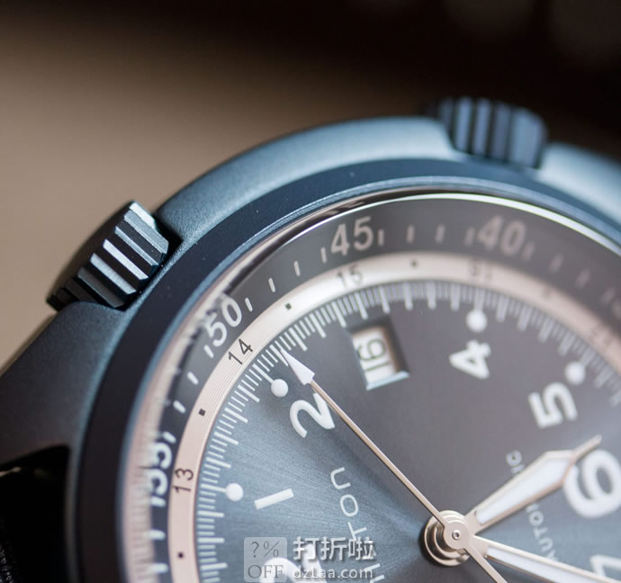 Hamilton 汉米尔顿 卡其航空系列 H80495845 男式自动机械表 优惠码折后1.85 海淘转运关税补贴到手约￥3588