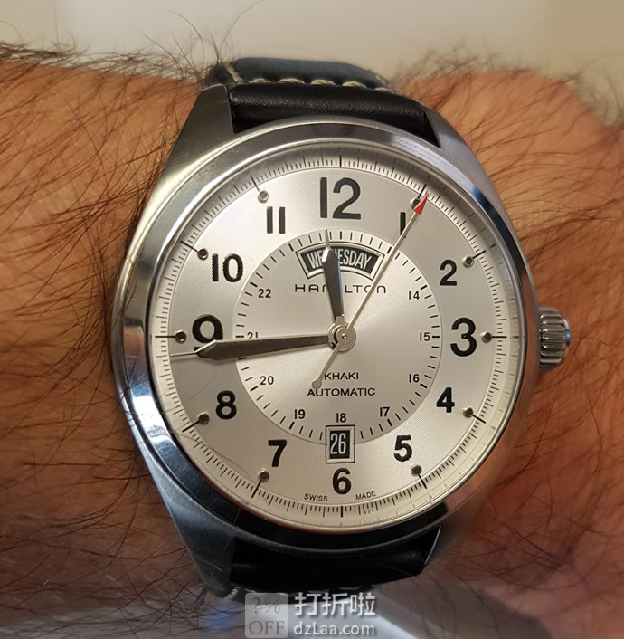 Hamilton 汉密尔顿 卡其野战系列 H70505753 男式机械表 优惠码折后7.58 海淘转运关税补贴到手约￥2844