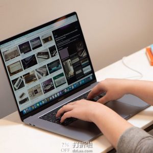 Apple 苹果 最新款 MacBook Pro 16 笔记本电脑 带触控栏 （九代六核i7/16G/512G/ Radeon Pro 5300M显卡）9折$2149.99 两色可选 海淘转运到手约￥15232