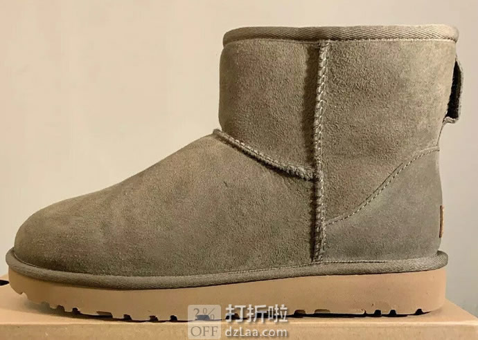 UGG Classic Mini II系列 防水防污 经典短款女式雪地靴 36码5折 海淘转运到手约￥576