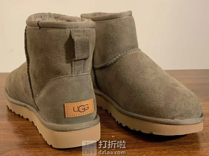 UGG Classic Mini II系列 防水防污 经典短款女式雪地靴 36码5折 海淘转运到手约￥576