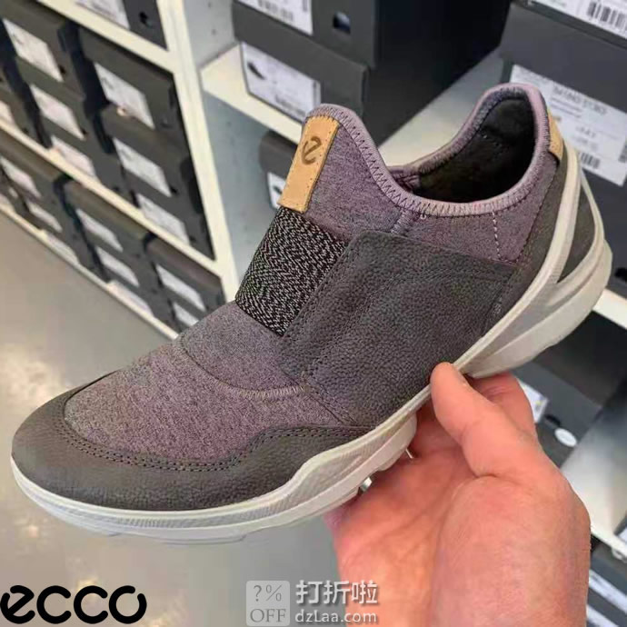 ECCO 爱步 Biom Street 健步街头系列 一脚套 女式休闲鞋 35码2折.05 海淘转运到手约￥300 天猫￥959