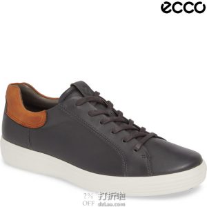 ECCO 爱步 SOFT 7 柔酷7号 男式休闲鞋 板鞋 3.8折$59.97 海淘转运到手约￥511